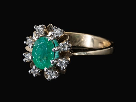 smaragd ring 1